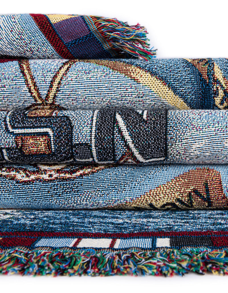 Fleece Haven Collection Area Rug -  Olympia Rectangle Blue  lifestyle 15