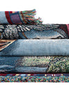 Fleece Haven Collection Area Rug -  Phoenix Rectangle Blue  lifestyle 15