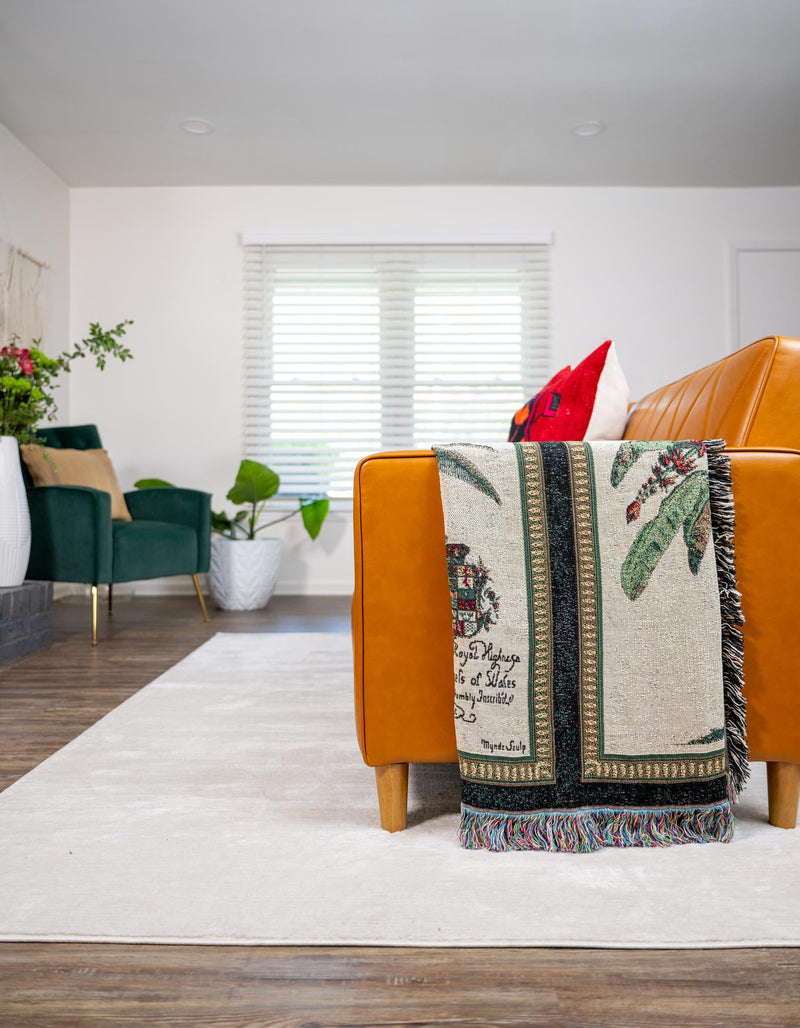 Fleece Haven Collection Area Rug -  Quincy Rectangle Multi  lifestyle 3