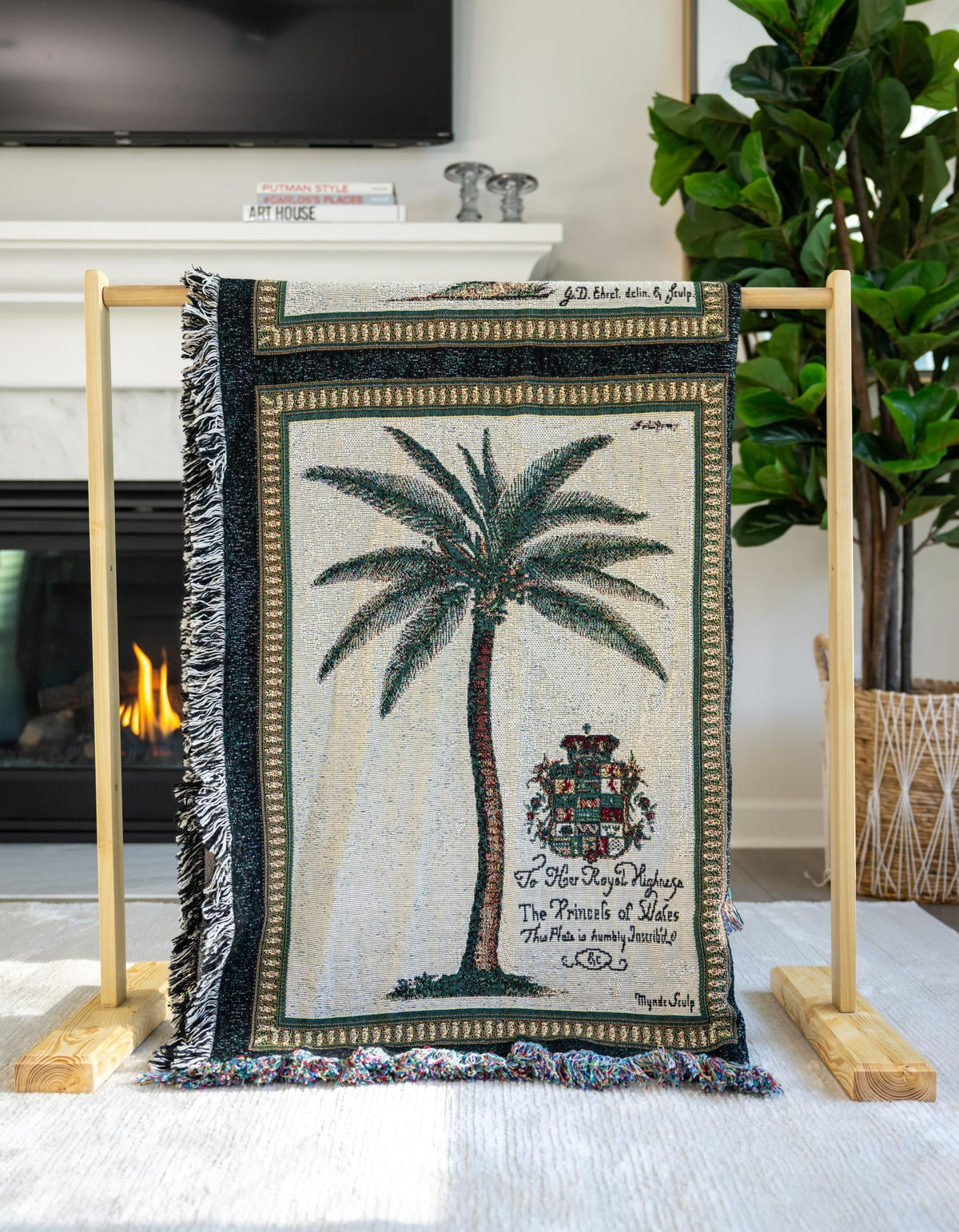 Fleece Haven Collection Area Rug -  Quincy Rectangle Multi  lifestyle 4