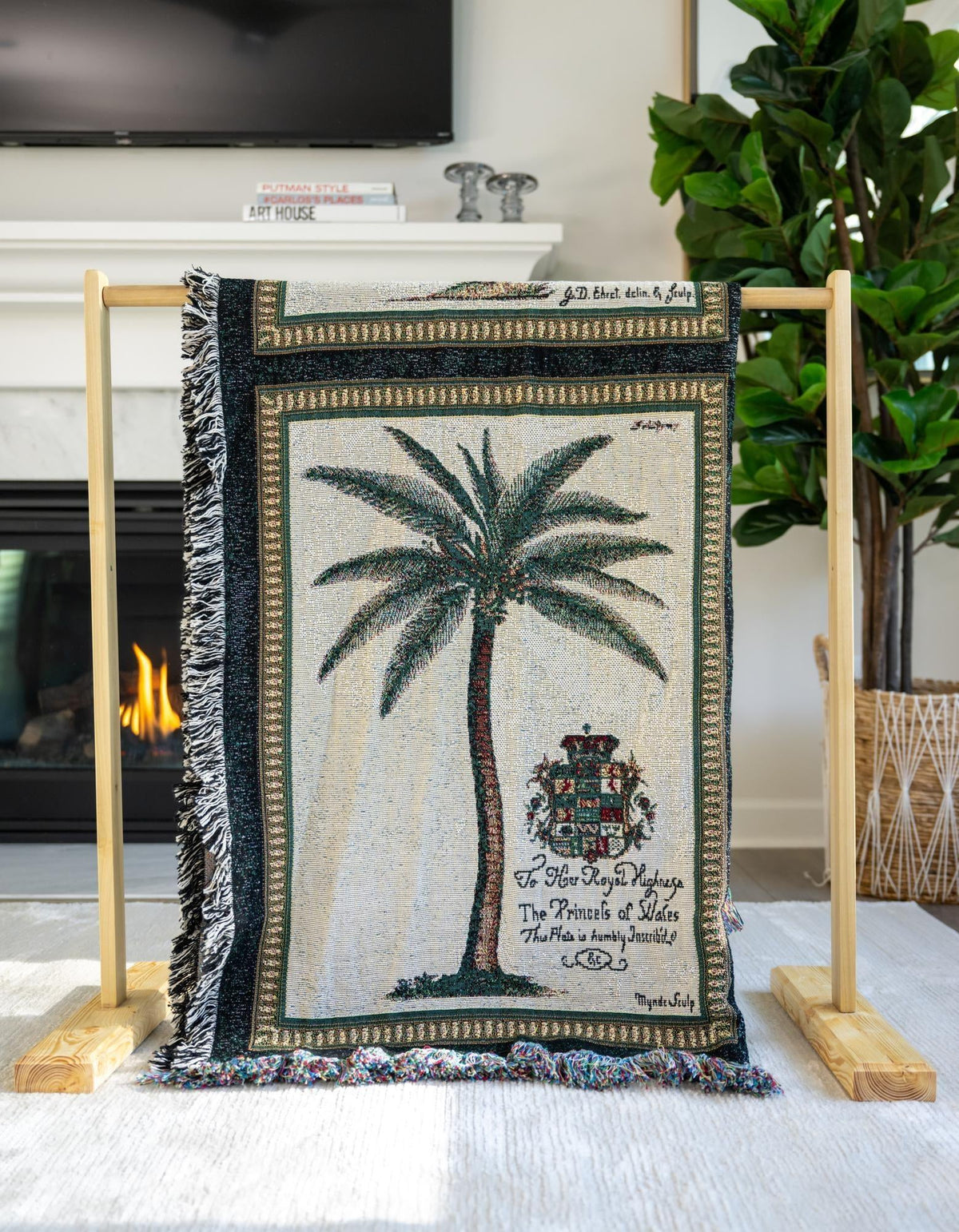 Fleece Haven Collection Area Rug -  Quincy Rectangle Multi  lifestyle 7