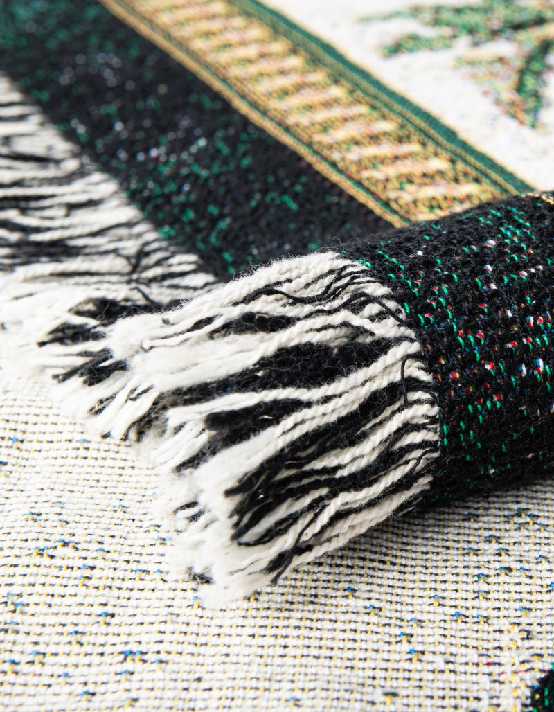 Fleece Haven Collection Area Rug -  Quincy Rectangle Multi  lifestyle 7