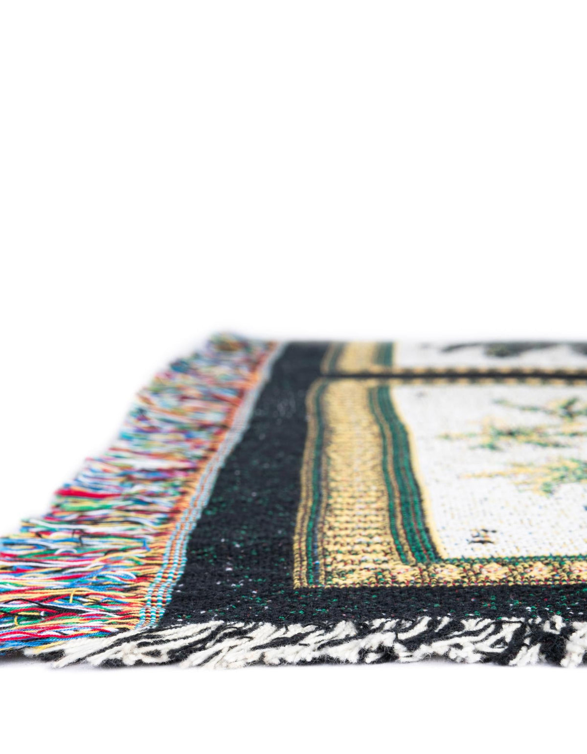 Fleece Haven Collection Area Rug -  Quincy Rectangle Multi  lifestyle 8
