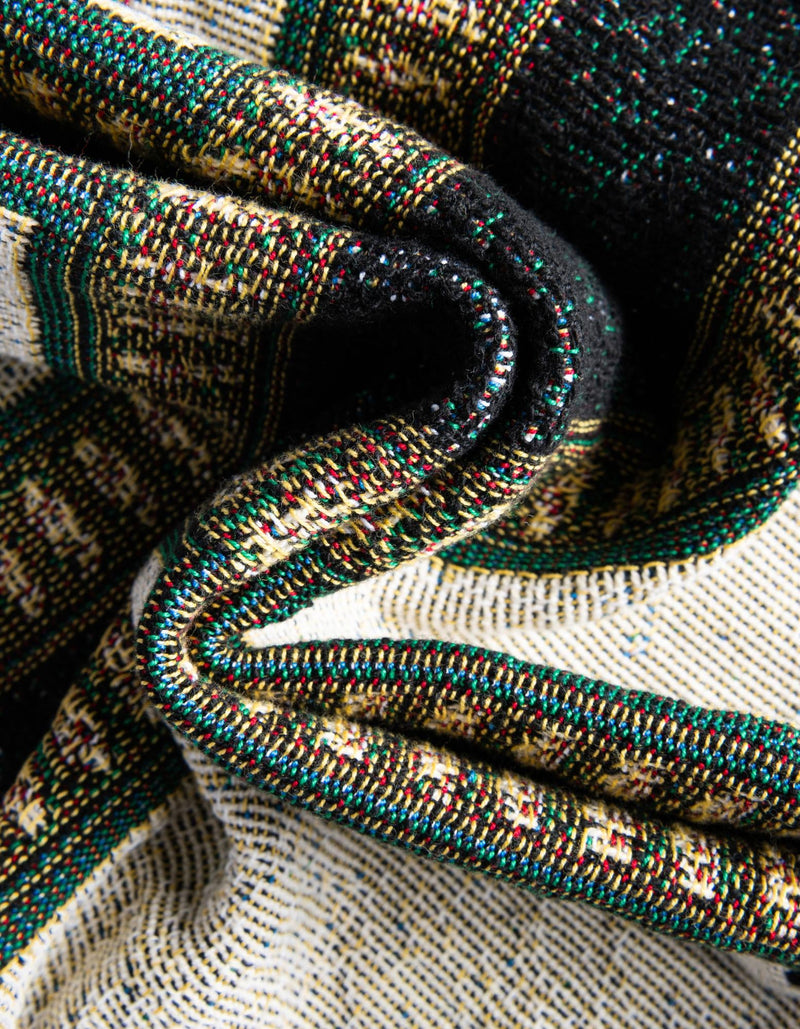 Fleece Haven Collection Area Rug -  Quincy Rectangle Multi  lifestyle 9