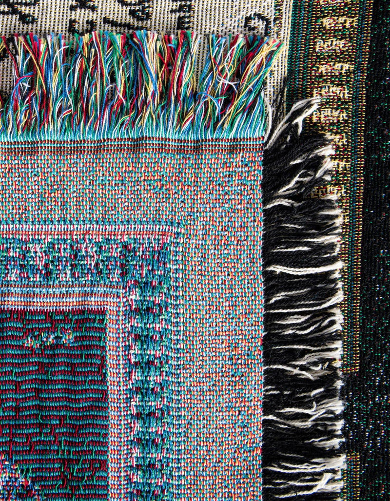 Fleece Haven Collection Area Rug -  Quincy Rectangle Multi  lifestyle 10