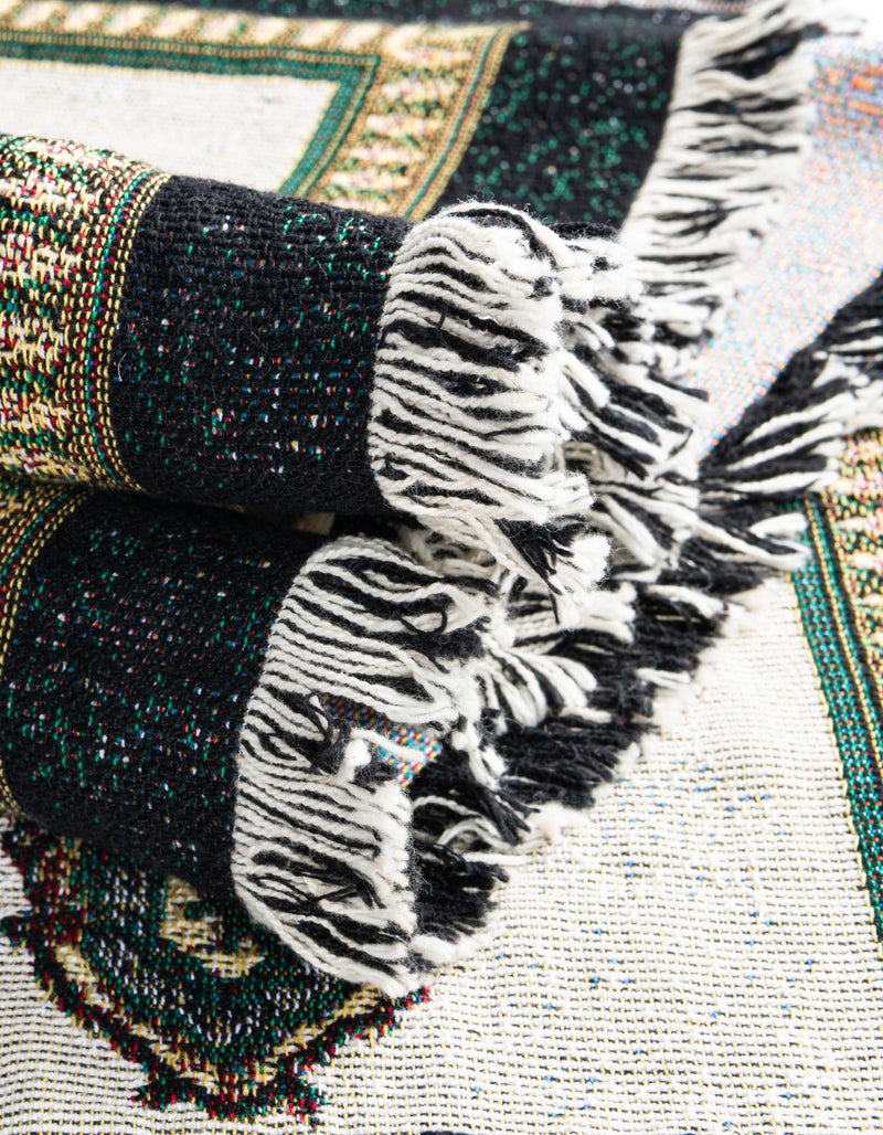 Fleece Haven Collection Area Rug -  Quincy Rectangle Multi  lifestyle 14