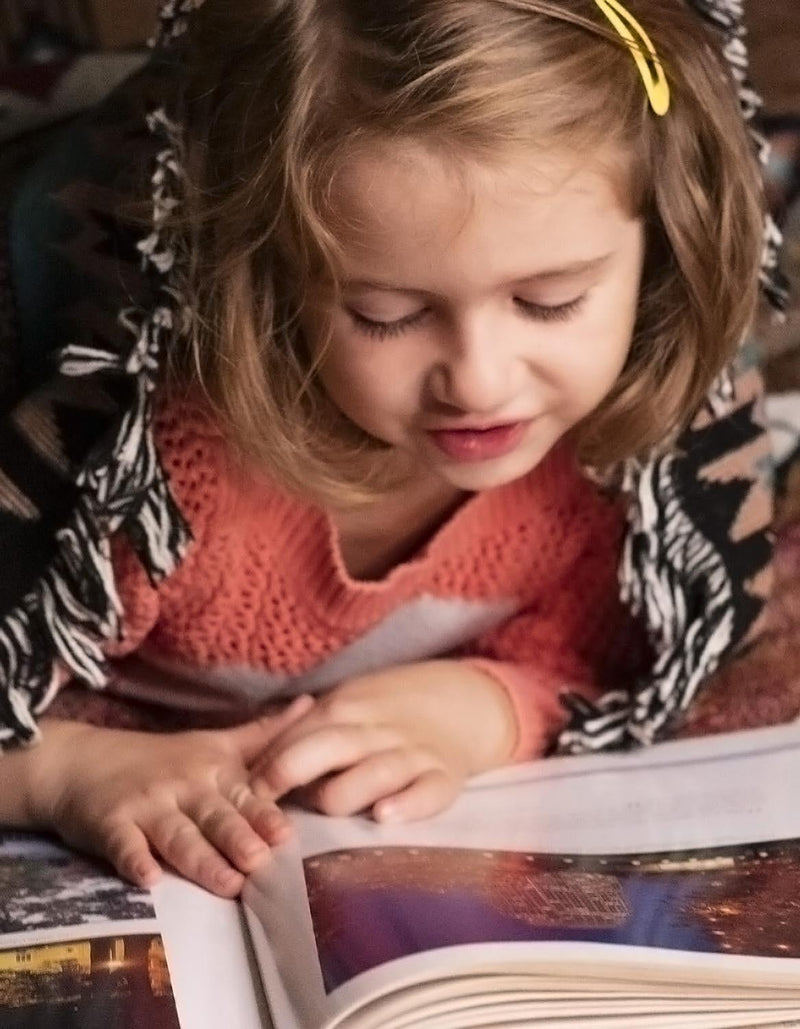 Fleece Haven Collection Area Rug -  Quincy Rectangle Multi  lifestyle 18