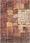 Seville Elegance Collection Area Rug - Cordoba Rectangle Rust Red  lifestyle 3