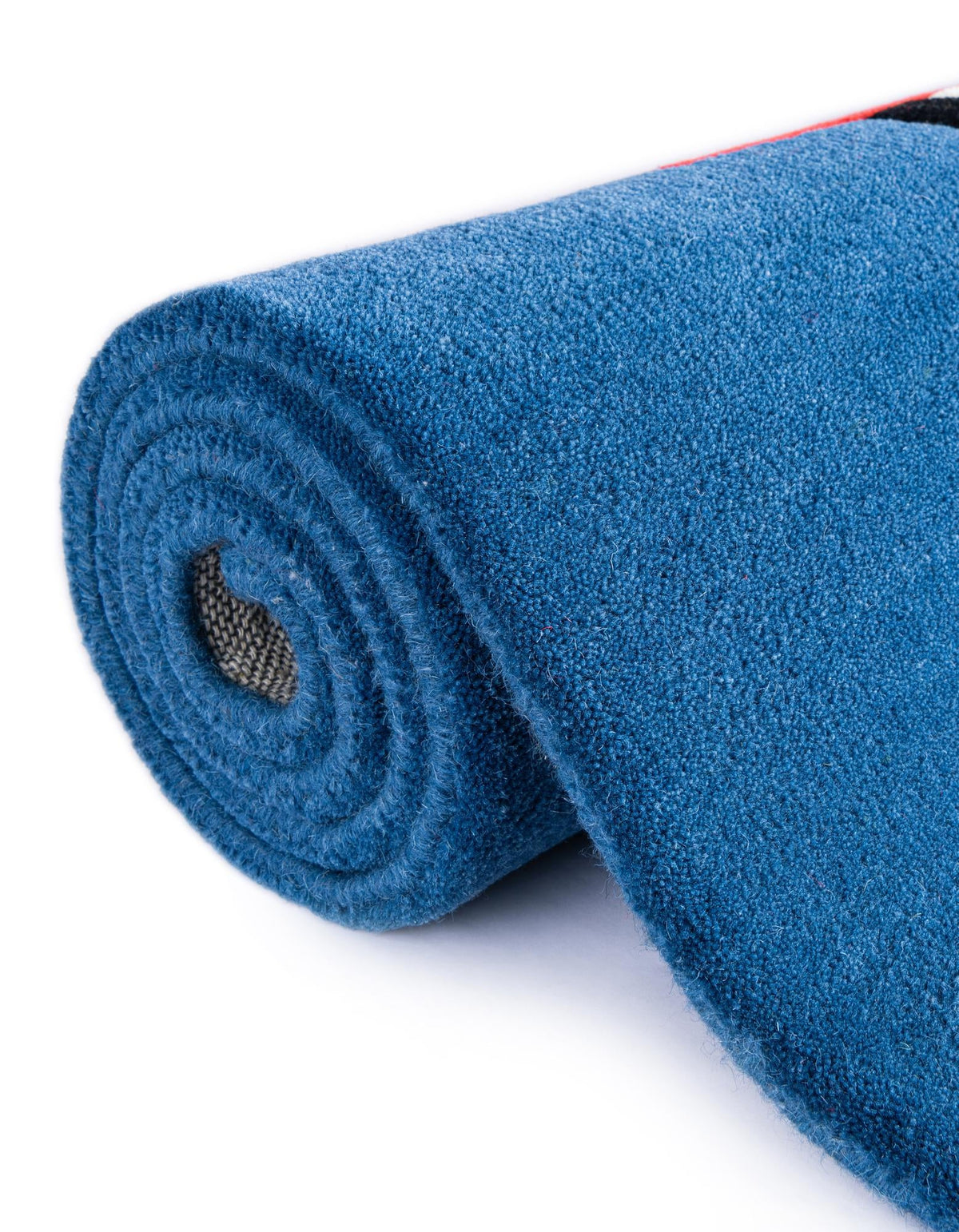 Whimsy Wonders Wool Collection Area Rug -  Desert Rectangle Blue and Orange  lifestyle 19