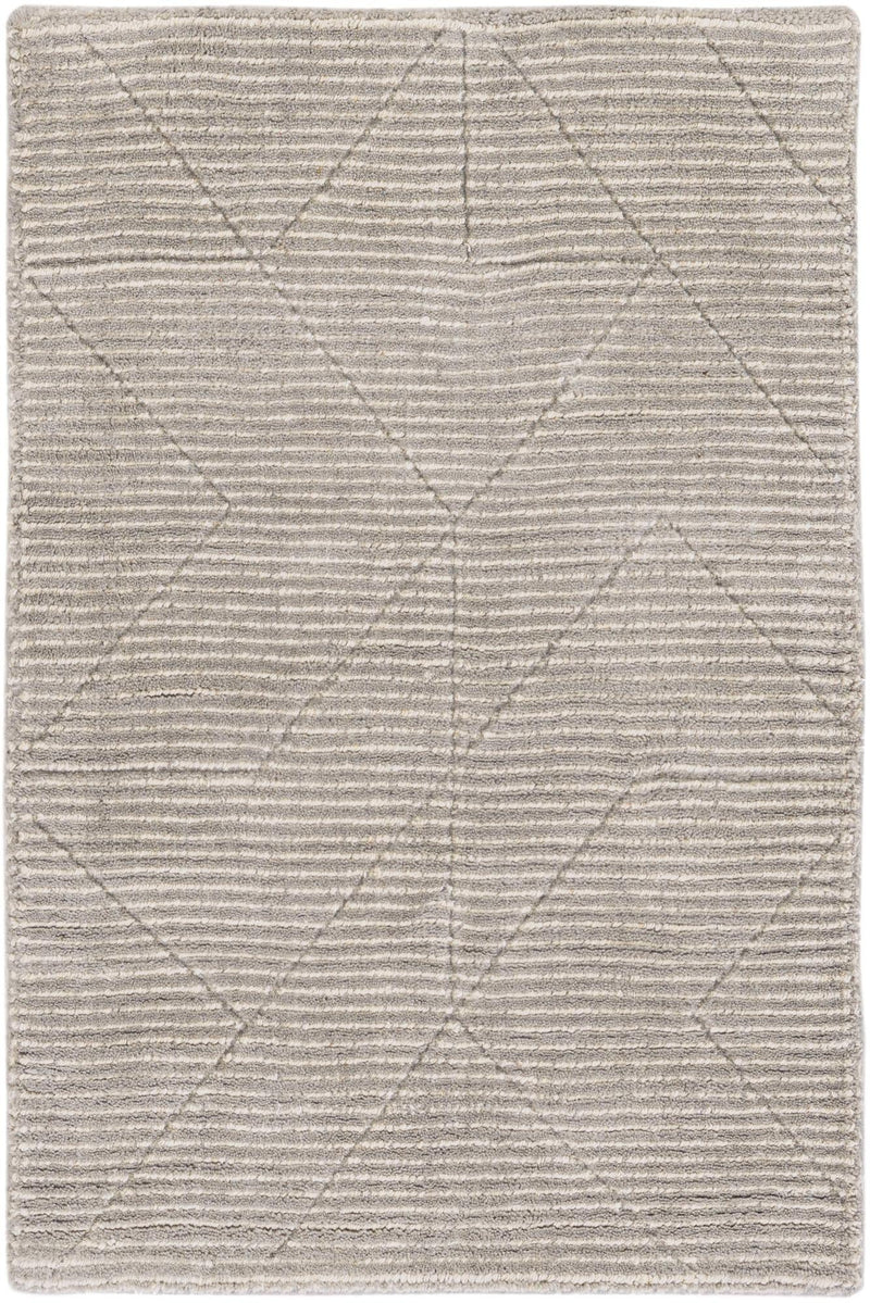 Nordic Loom Geometric Collection Area Rug - Oslo Rectangle Steel gray  lifestyle 2