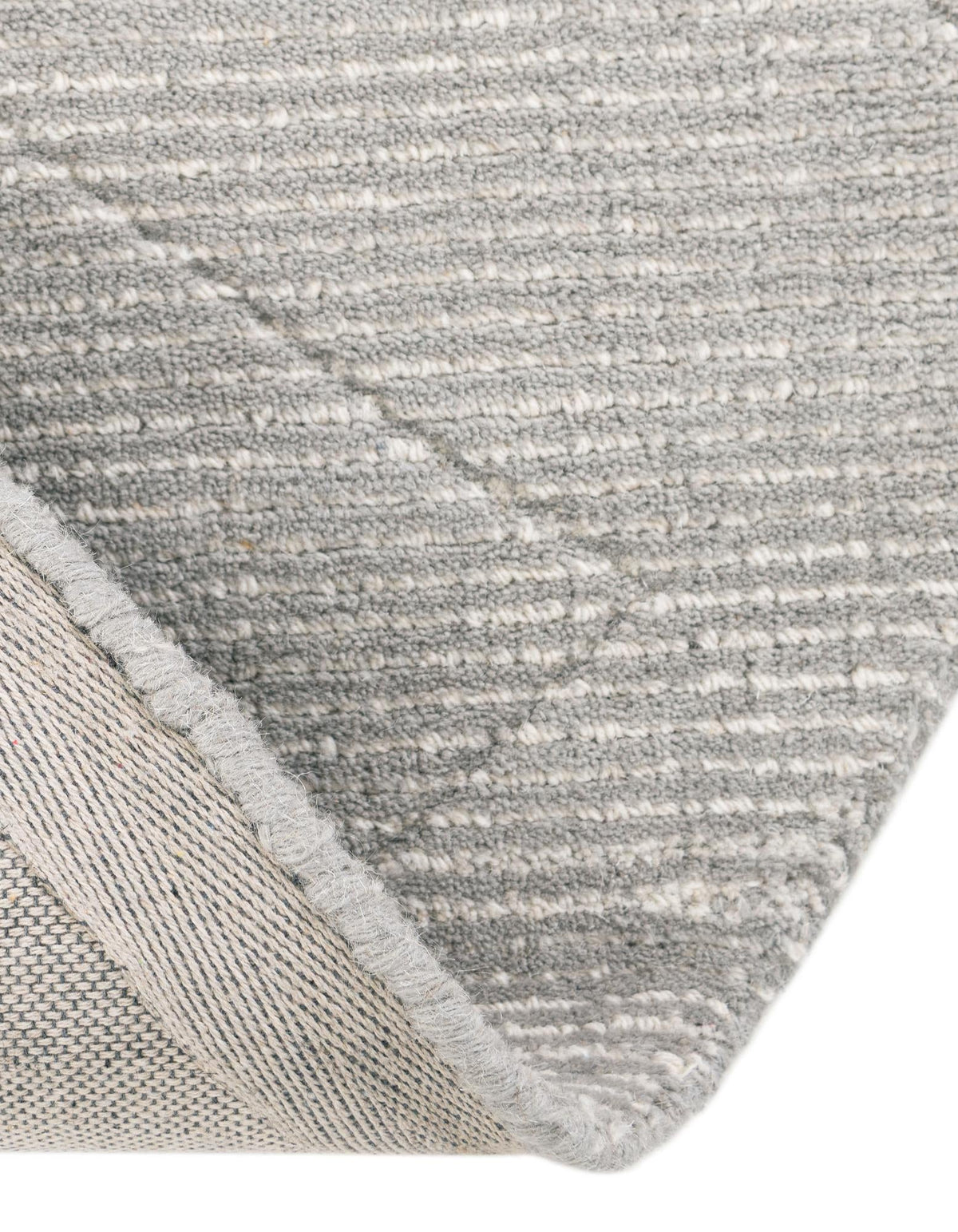 Nordic Loom Geometric Collection Area Rug - Oslo Round Steel gray  lifestyle 141