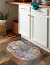 Santa Monica Sands Collection Area Rug -  Pacific Oval Multi  lifestyle 40