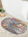 Santa Monica Sands Collection Area Rug -  Pacific Oval Multi  lifestyle 57