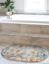 Prague Tapestry Collection Area Rug -  Hradcany Oval Gray  lifestyle 26