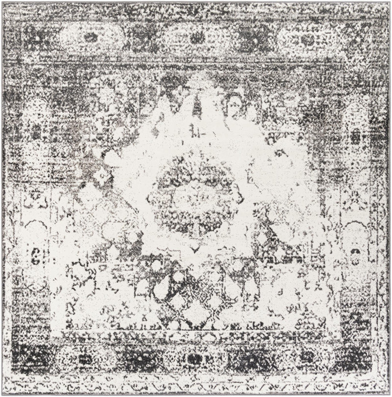 Amalfi Coast Woven Collection Area Rug -  Ravello Square Gray  lifestyle 28