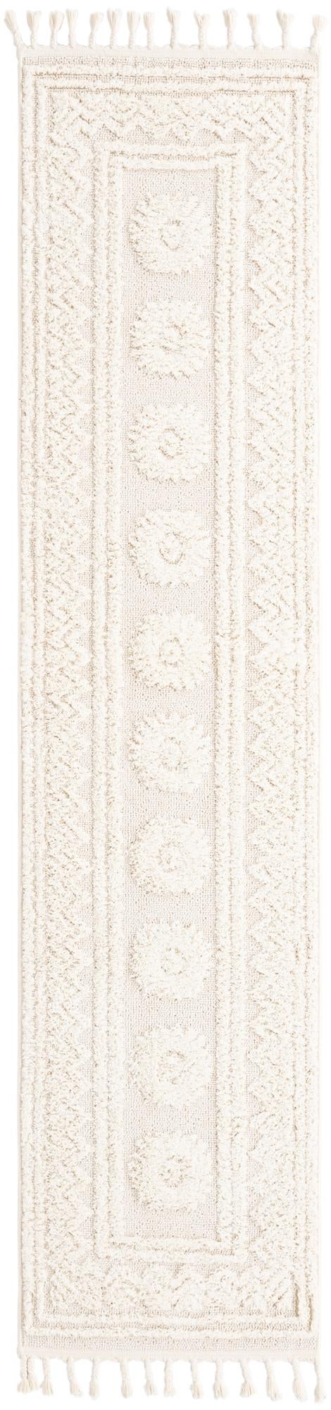 Sahara Chic Collection Area Rug -  Tangier Runner Ivory  lifestyle 67
