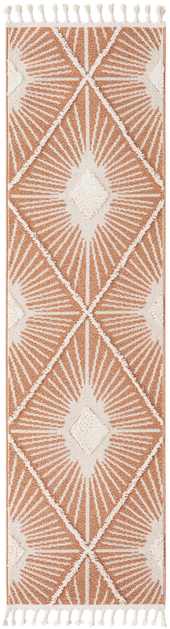 Sahara Chic Collection Area Rug - Marrakech Runner Rust Red  lifestyle 50