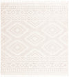 Sahara Chic Collection Area Rug -  Fez Square Ivory  lifestyle 84
