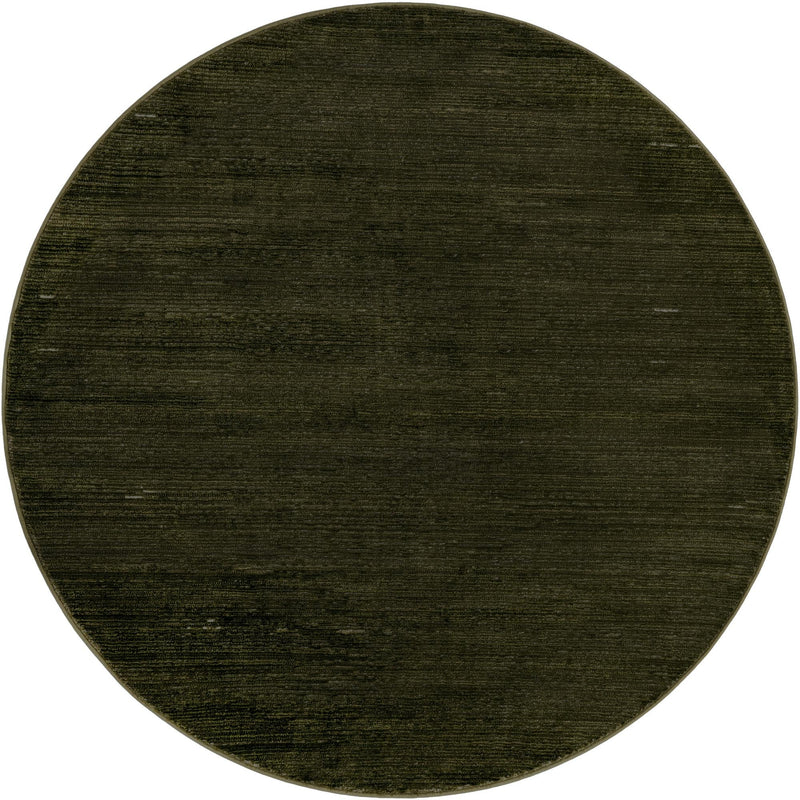 Bloomsbury Elegance Collection Area Rug -  Kensington (Green) Round Green  lifestyle 57