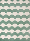 Wonder Tykes Collection Area Rug - Sparklewood Rectangle Soft Green Main