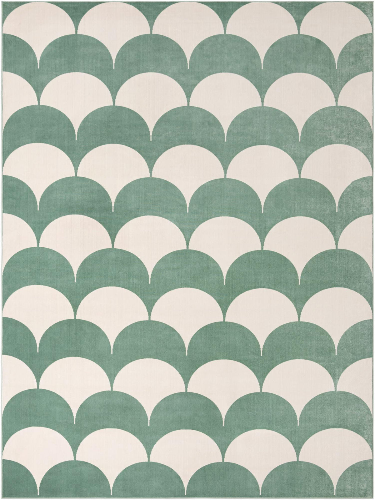 Wonder Tykes Collection Area Rug - Sparklewood Rectangle Soft Green Main