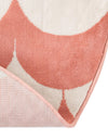Wonder Tykes Collection Area Rug - Sparklewood Round Soft Coral Pink  lifestyle 156
