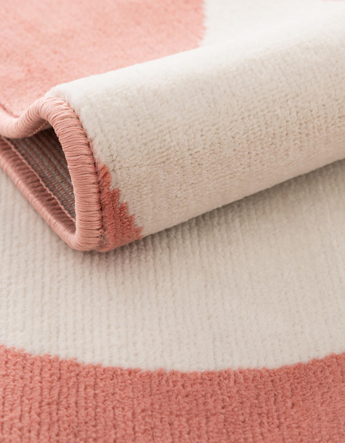 Wonder Tykes Collection Area Rug - Sparklewood Rectangle Soft Coral Pink  lifestyle 36