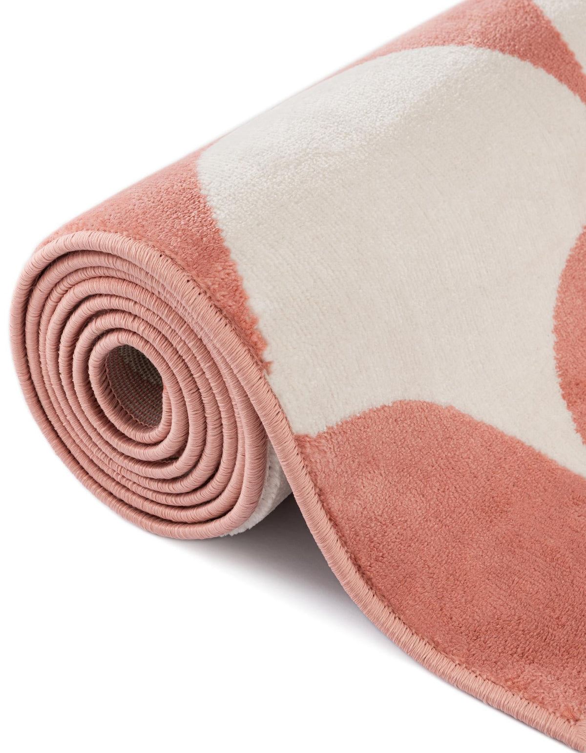 Wonder Tykes Collection Area Rug - Sparklewood Rectangle Soft Coral Pink  lifestyle 54