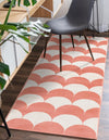 Wonder Tykes Collection Area Rug - Sparklewood Runner Soft Coral Pink  lifestyle 84