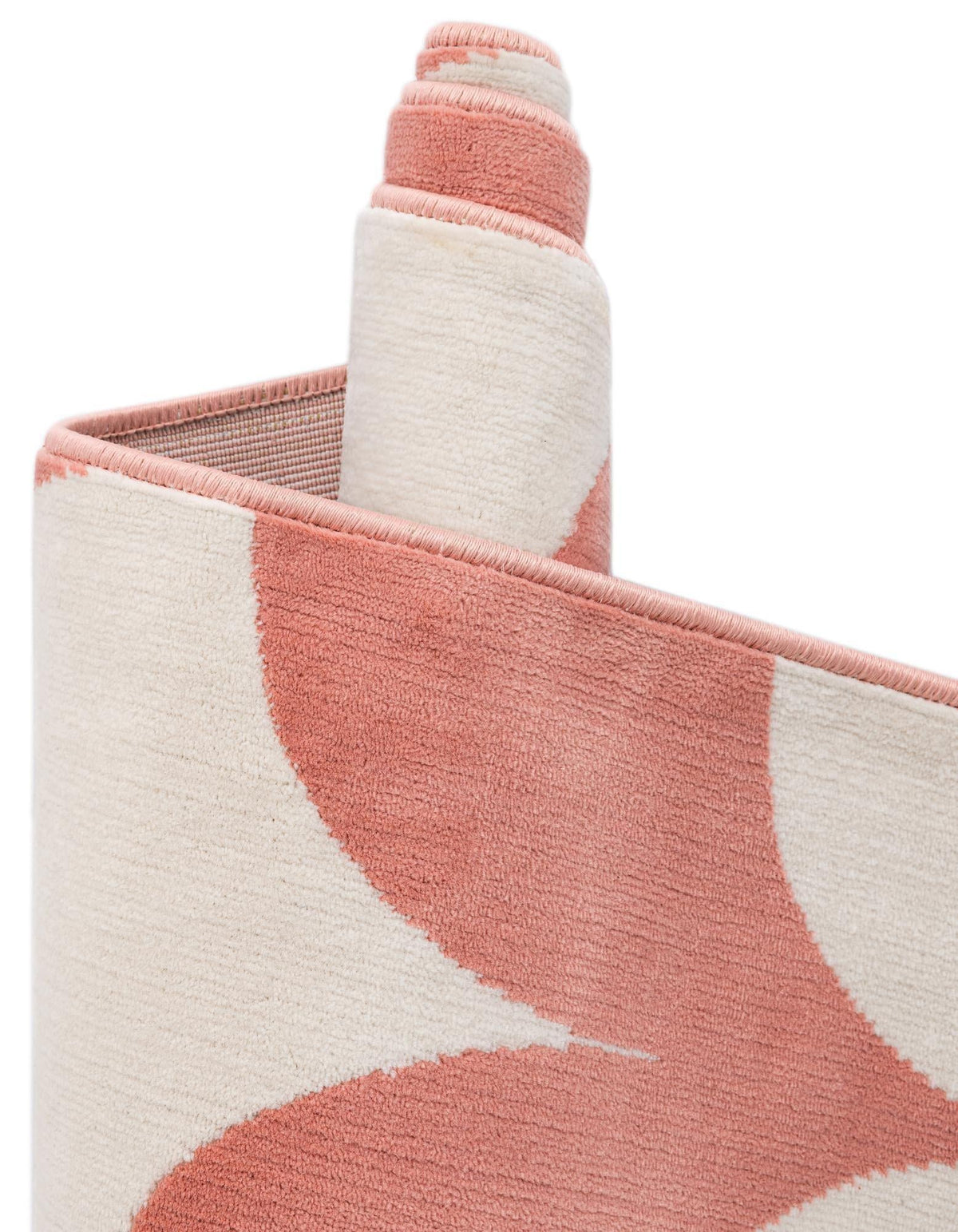 Wonder Tykes Collection Area Rug - Sparklewood Runner Soft Coral Pink  lifestyle 176