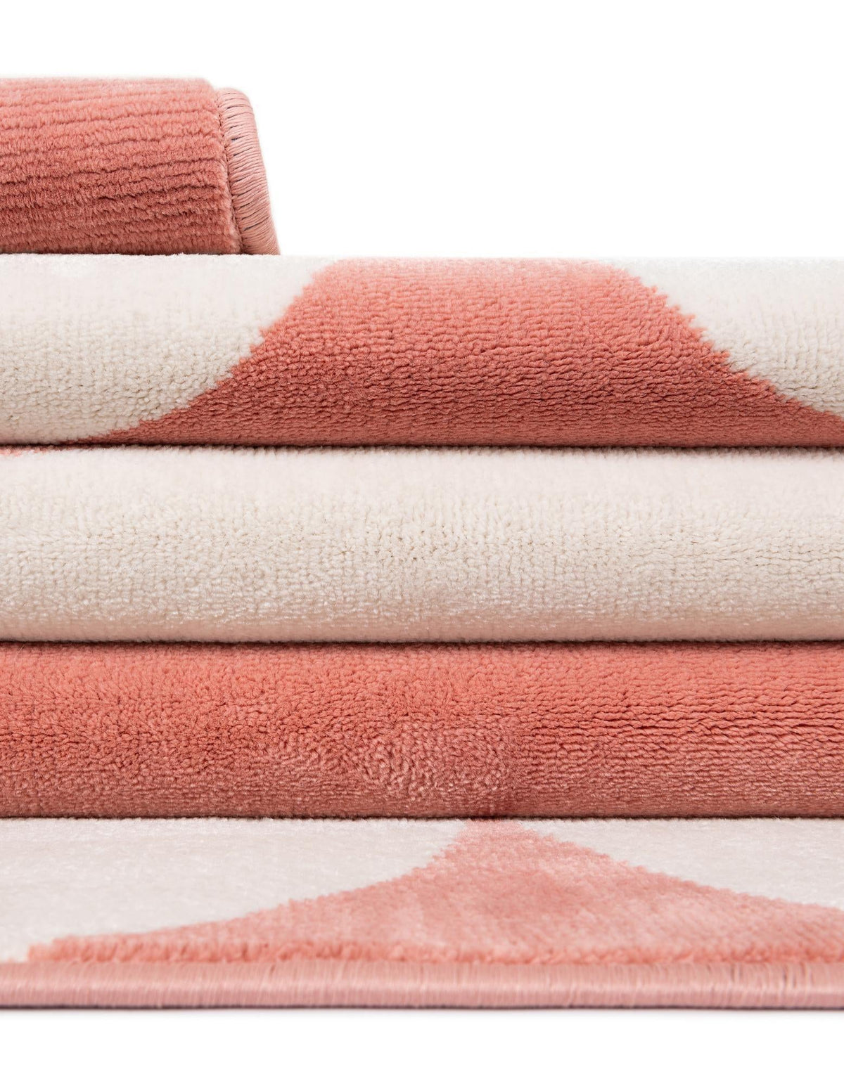 Wonder Tykes Collection Area Rug - Sparklewood Runner Soft Coral Pink  lifestyle 179