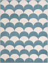Wonder Tykes Collection Area Rug - Sparklewood Rectangle Sky blue  lifestyle 2