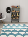 Wonder Tykes Collection Area Rug - Sparklewood Rectangle Sky blue  lifestyle 16