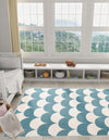 Wonder Tykes Collection Area Rug - Sparklewood Rectangle Sky blue  lifestyle 22