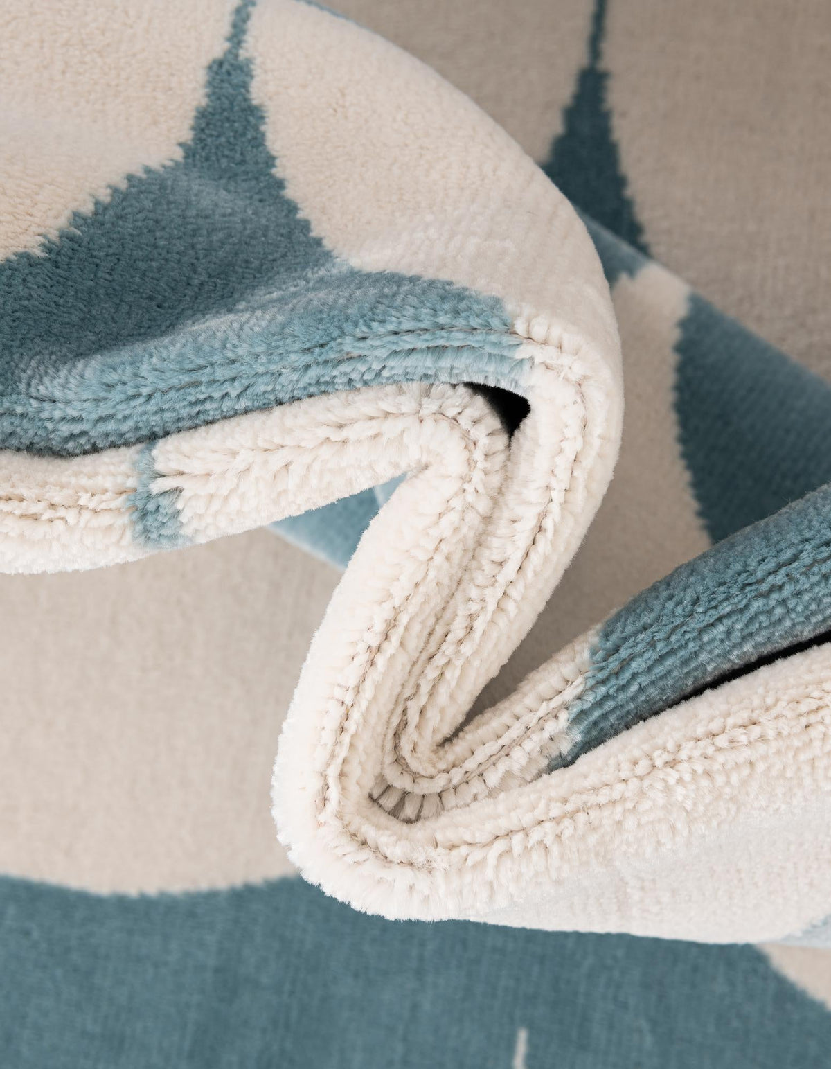 Wonder Tykes Collection Area Rug - Sparklewood Rectangle Sky blue  lifestyle 43