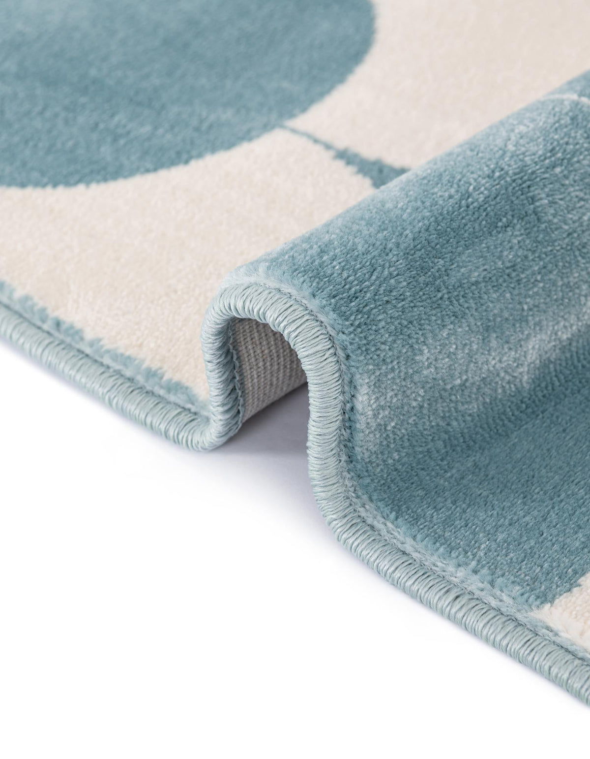 Wonder Tykes Collection Area Rug - Sparklewood Rectangle Sky blue  lifestyle 49