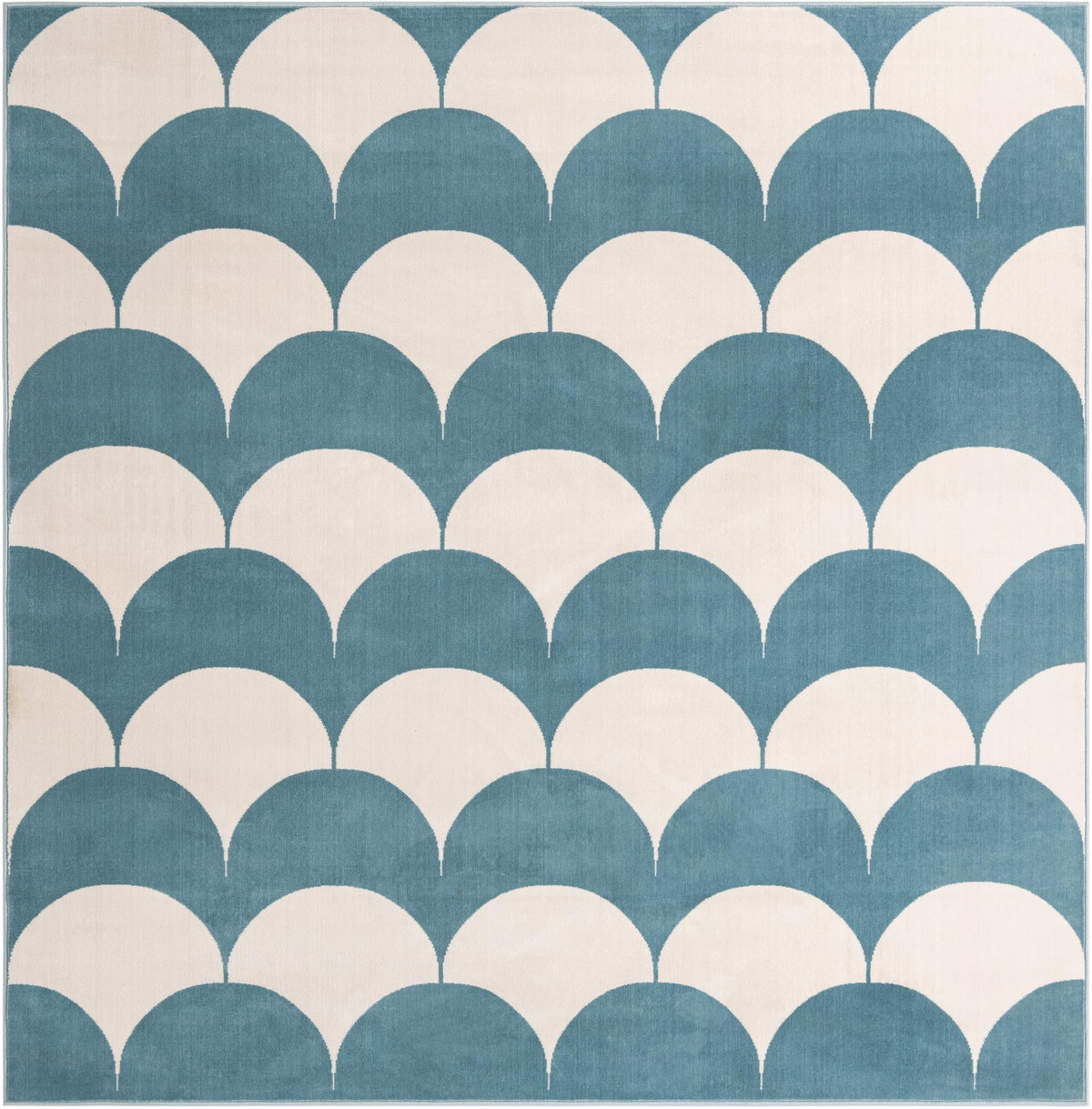 Wonder Tykes Collection Area Rug - Sparklewood Square Sky blue  lifestyle 113