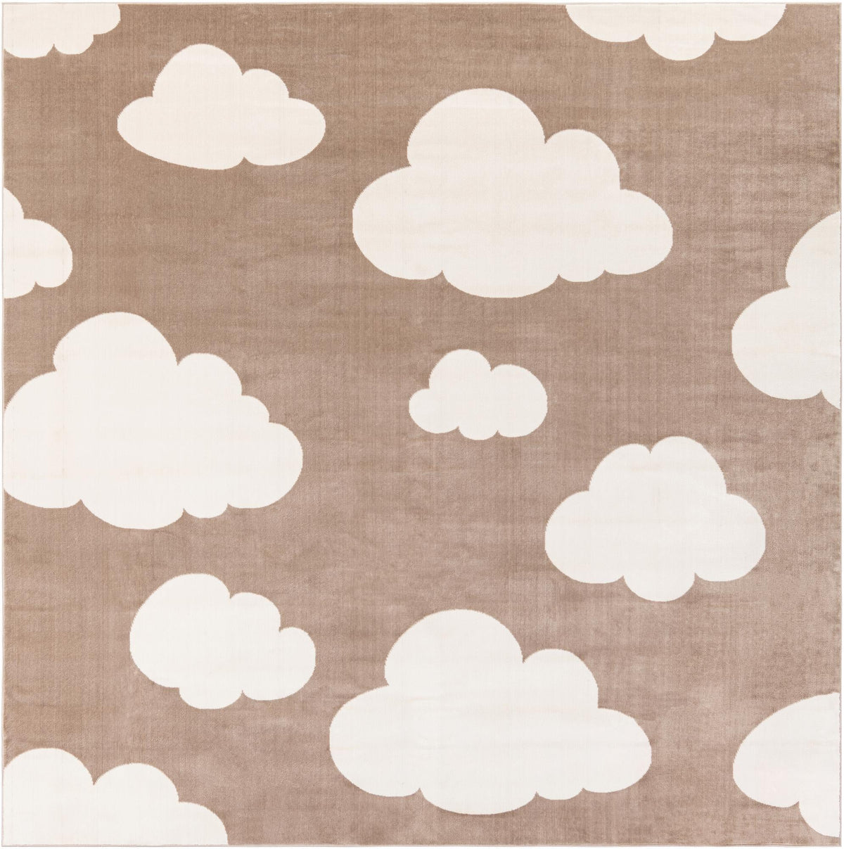 Wonder Tykes Collection Area Rug -  Dreamview Square Hazelnut Beige  lifestyle 58