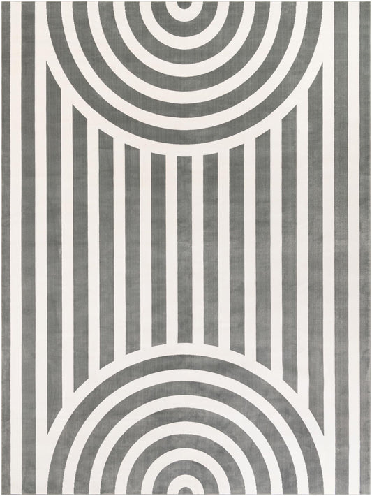 Wonder Tykes Collection Area Rug -  Joydale Rectangle Silver Gray Main
