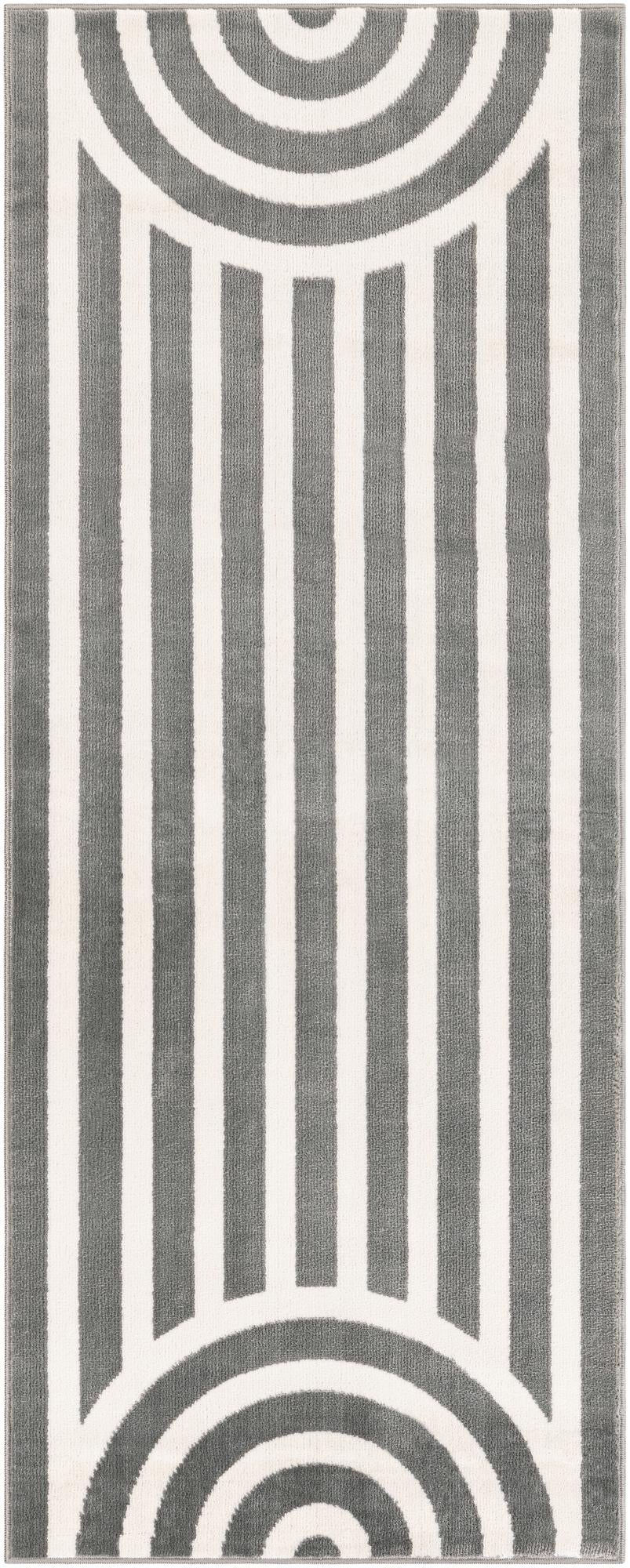 Wonder Tykes Collection Area Rug -  Joydale Runner Gray and Silver  lifestyle 134