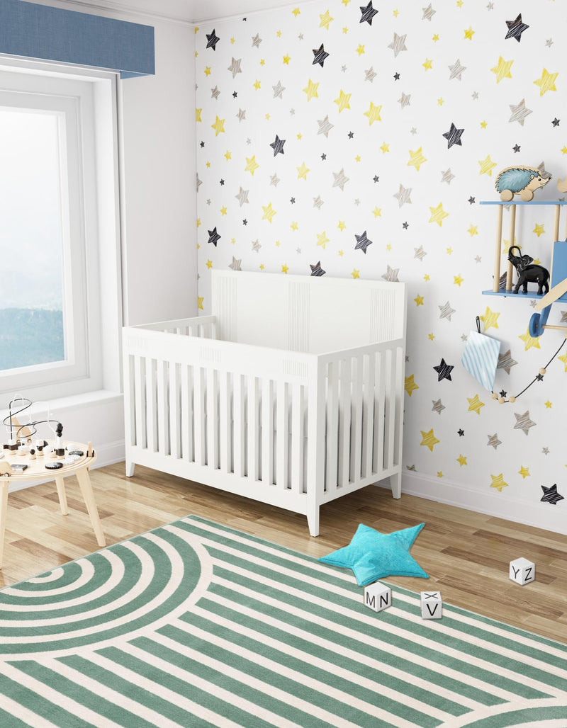 Wonder Tykes Collection Area Rug -  Joydale Rectangle Soft Green  lifestyle 33