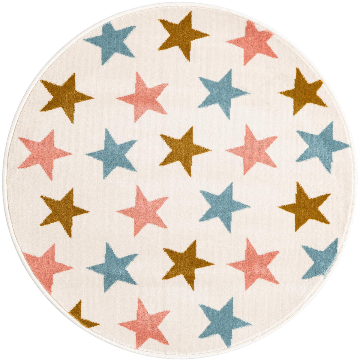 Wonder Tykes Collection Area Rug -  Fantasia Round Multi  lifestyle 35