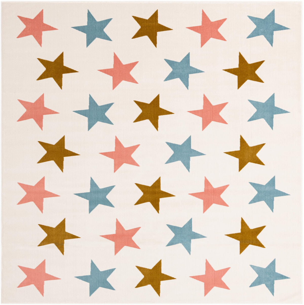 Wonder Tykes Collection Area Rug -  Fantasia Square Multi  lifestyle 37
