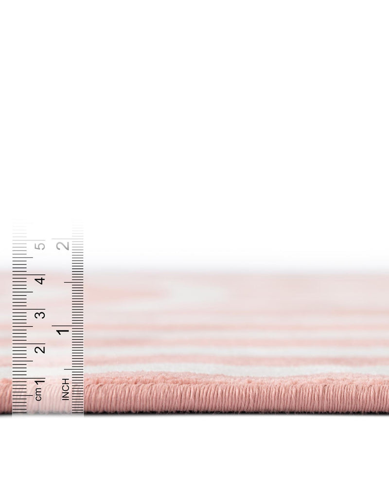 Wonder Tykes Collection Area Rug -  Joydale Rectangle Soft Coral Pink  lifestyle 44