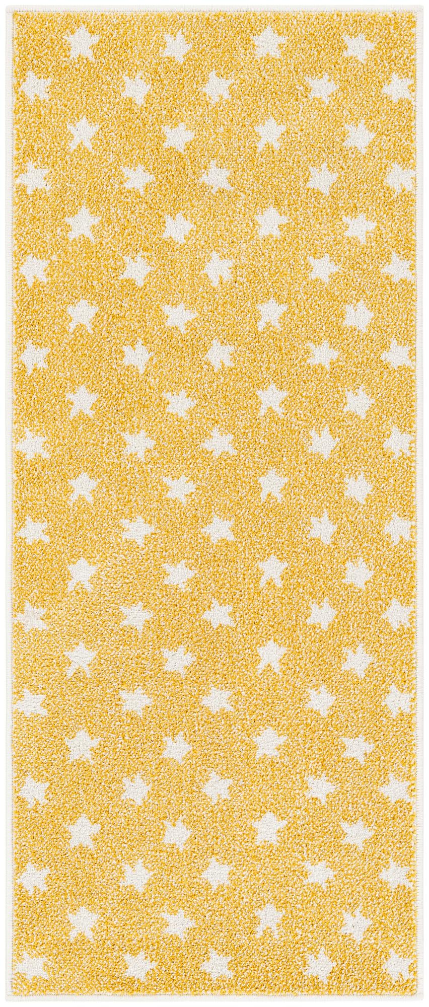 Wonder Tykes Collection Area Rug -  Mosaic Runner Soft Yellow  lifestyle 117