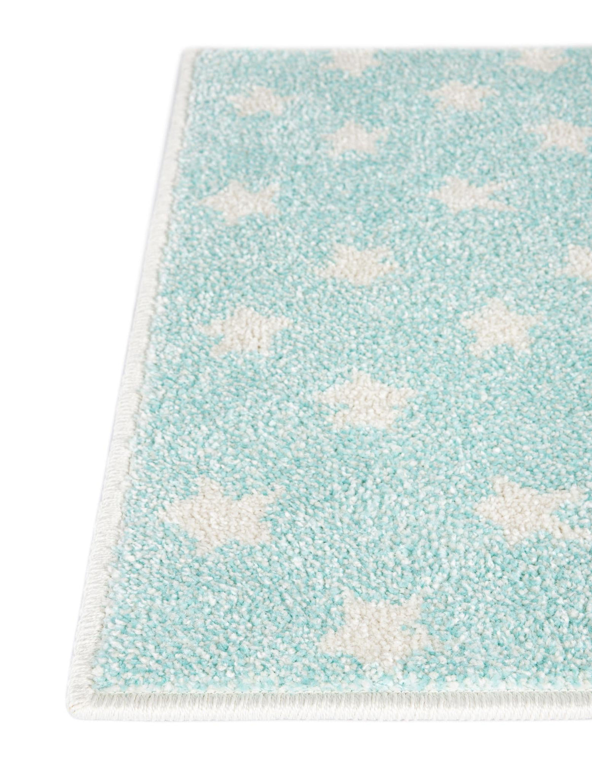 Playful Patterns Collection Area Rug -  Mosaic Rectangle Clear Blue  lifestyle 53