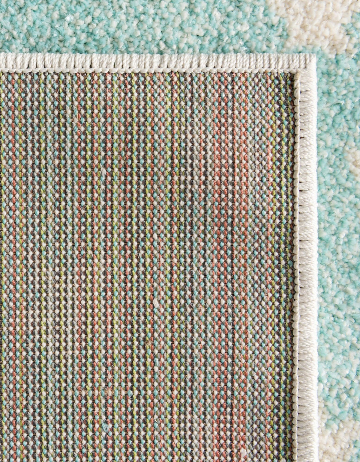 Playful Patterns Collection Area Rug -  Mosaic Rectangle Clear Blue  lifestyle 59