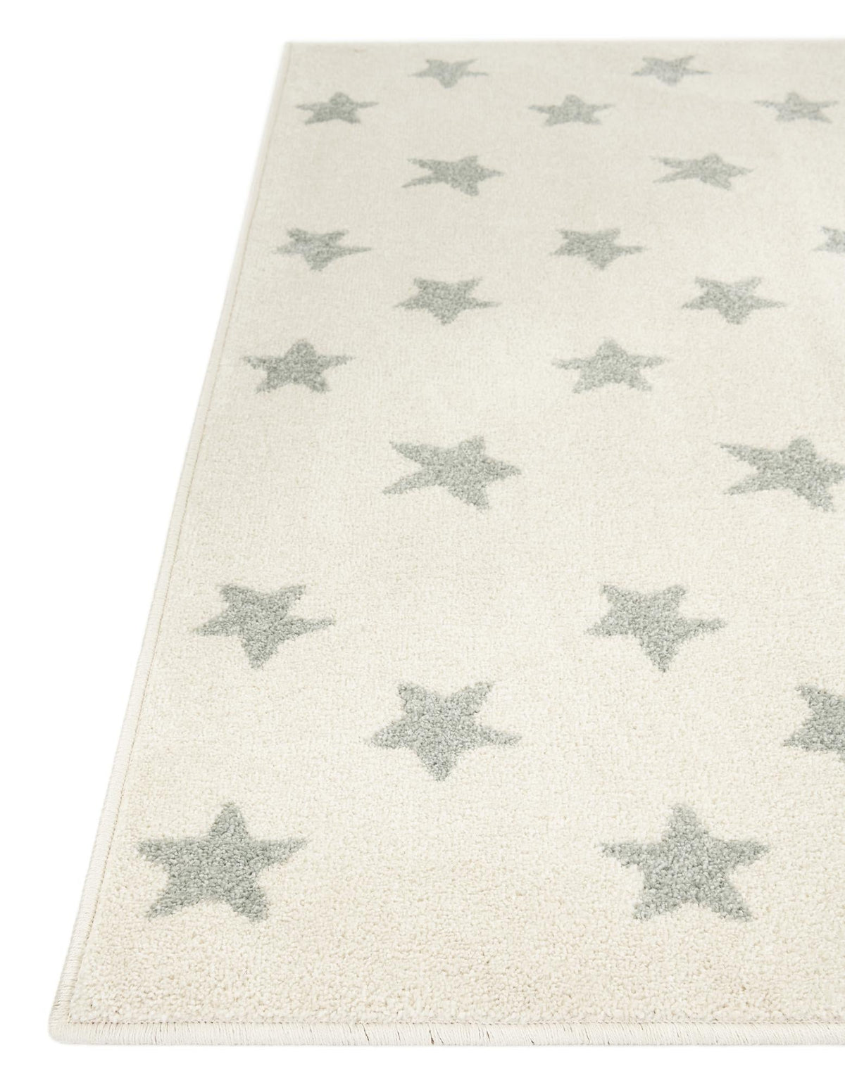 Playful Patterns Collection Area Rug -  Mosaic Rectangle Daisy White  lifestyle 27