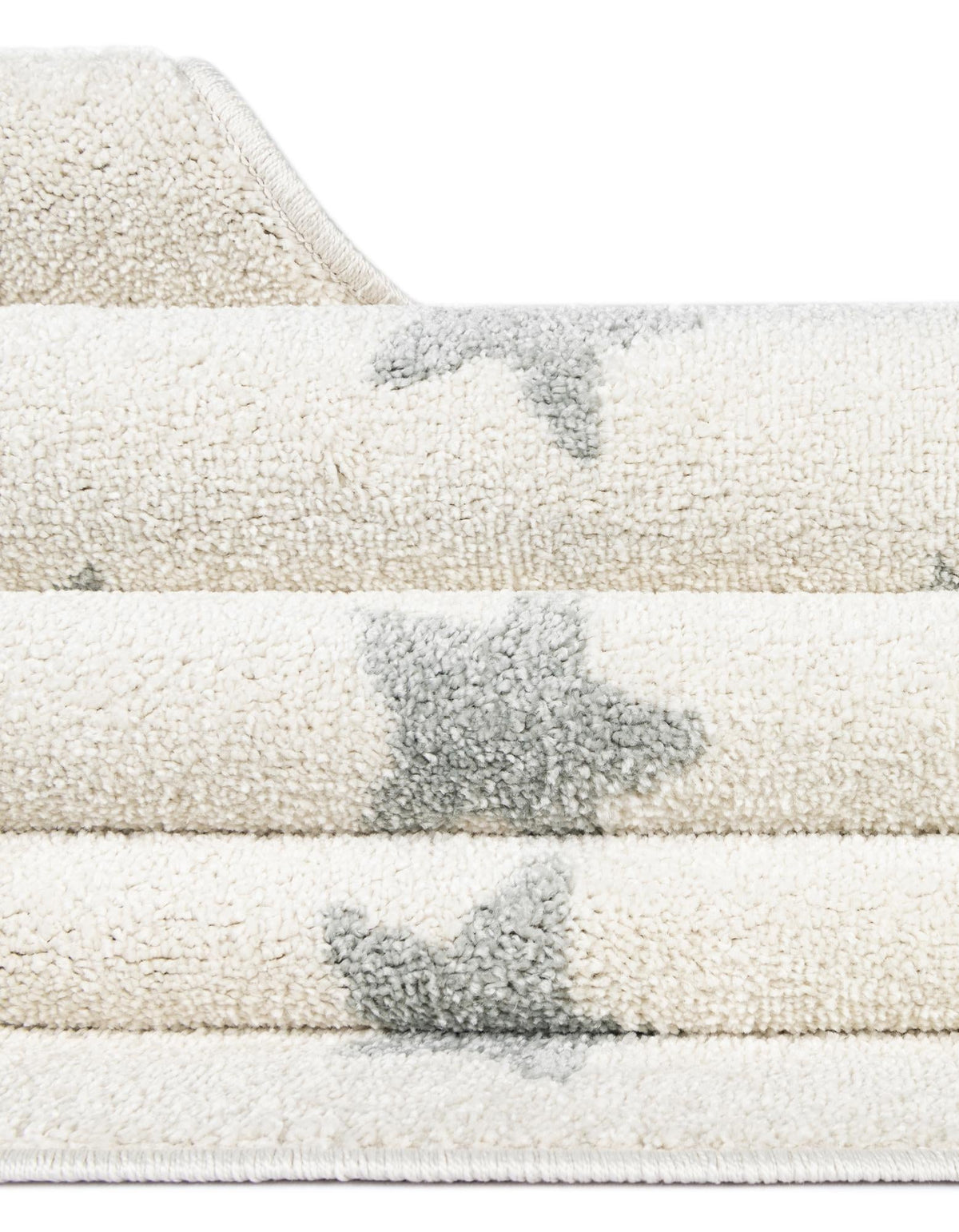 Playful Patterns Collection Area Rug -  Mosaic Rectangle Daisy White  lifestyle 41
