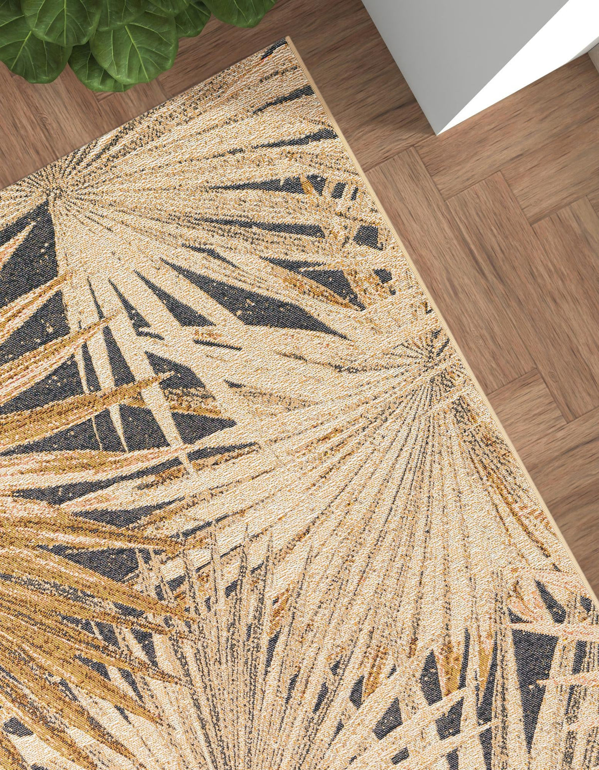 Seaside Blooms Collection Area Rug -  Avalon Rectangle Multi  lifestyle 2